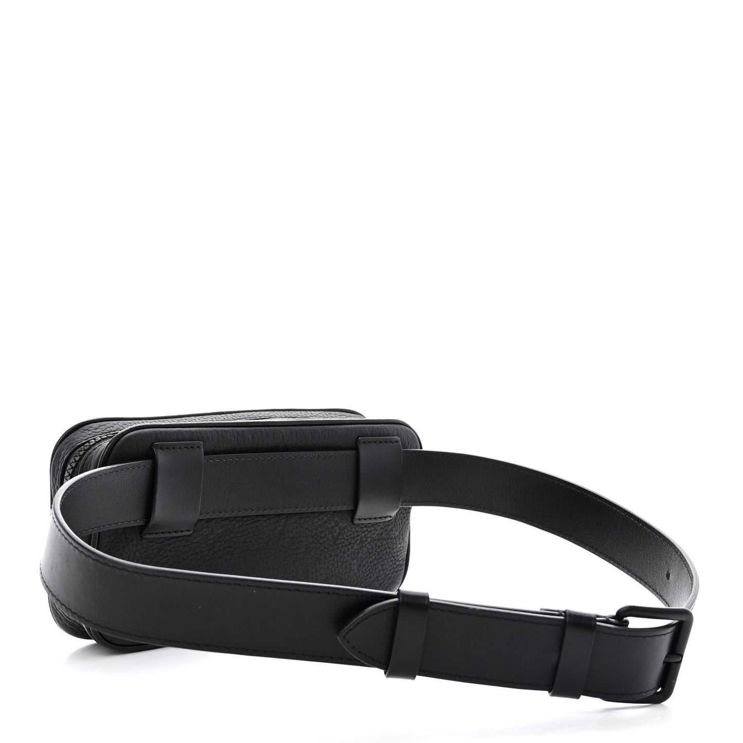 Taurillon Monogram Uniformes Solar Ray Soft Pochette Volga Belt Bag Black