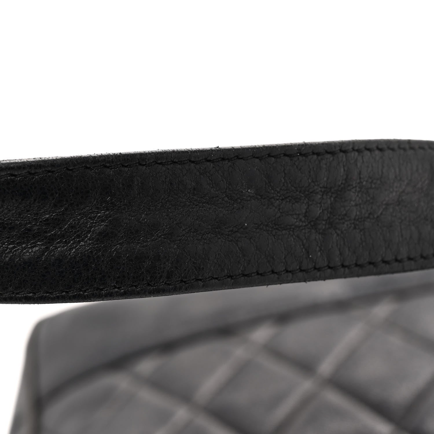 Chanel Lambskin Quilted Shopping Tote Black 18 of 18