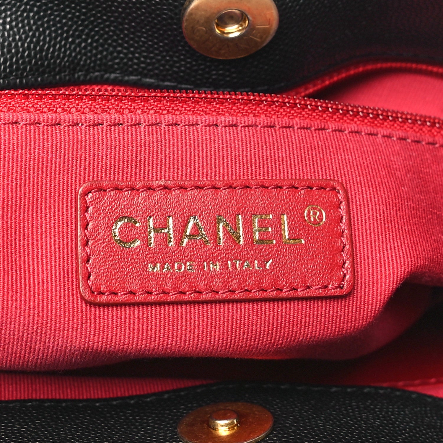 Chanel Caviar Quilted Wavy CC Hobo Black 6 of 10