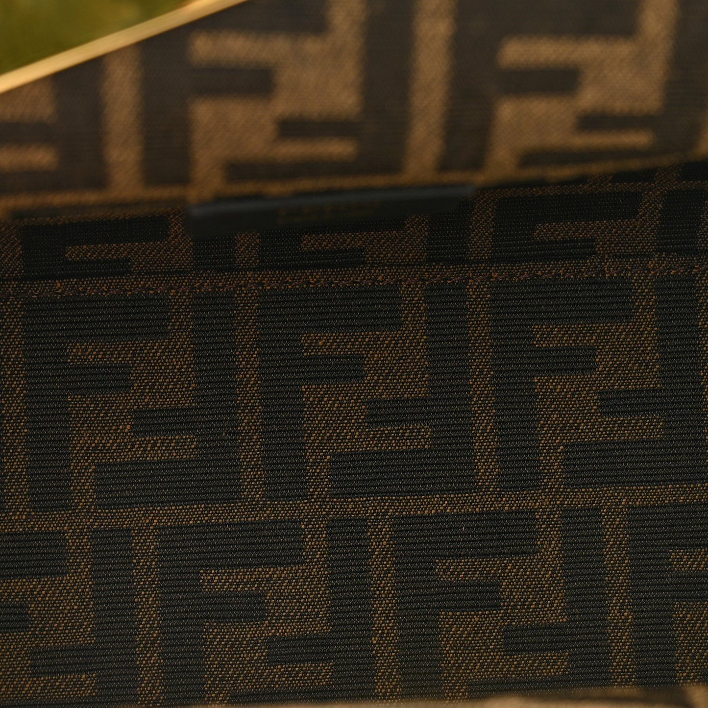 Shiny Nappa Small Fendi First Black