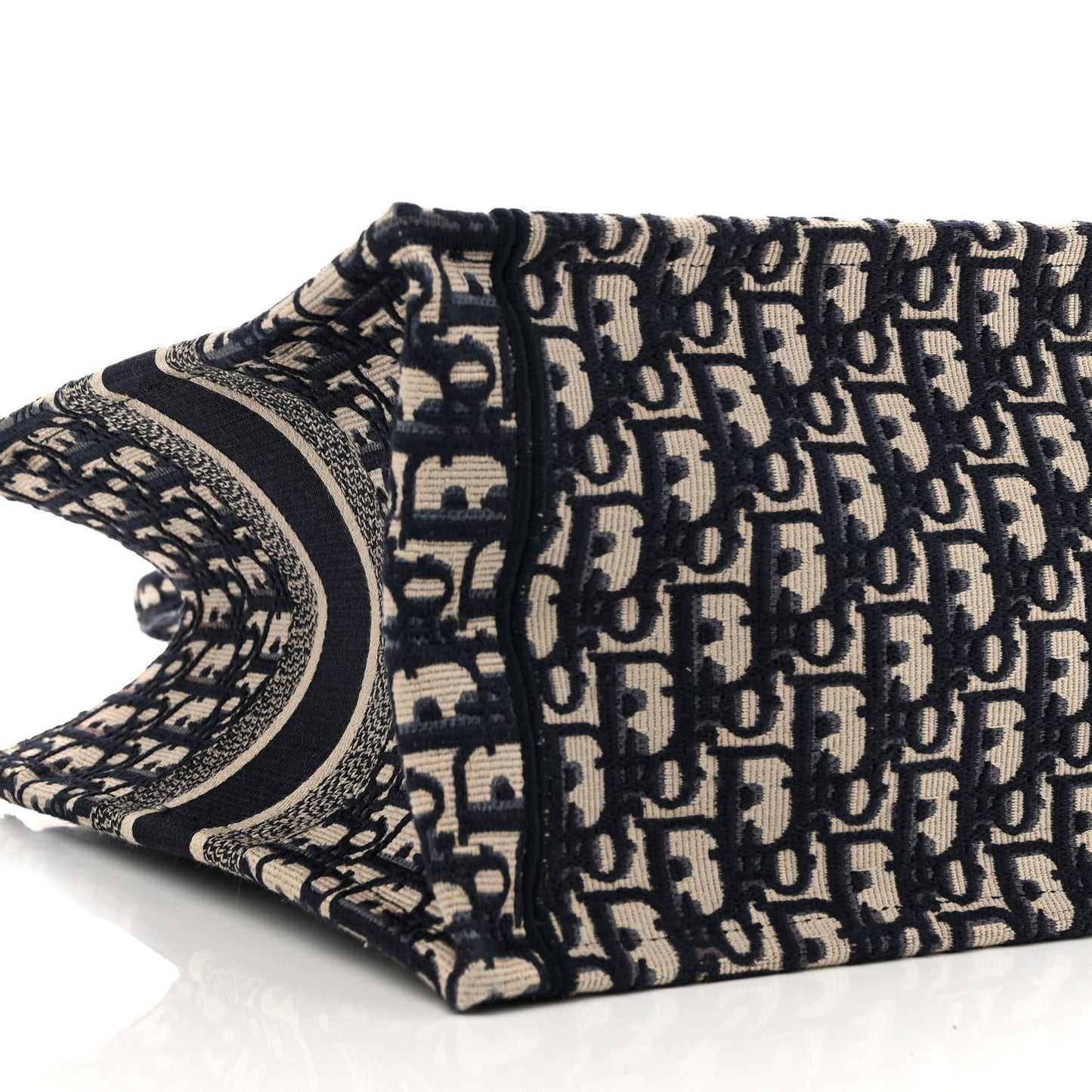 Oblique Medium Book Tote Blue Multicolor