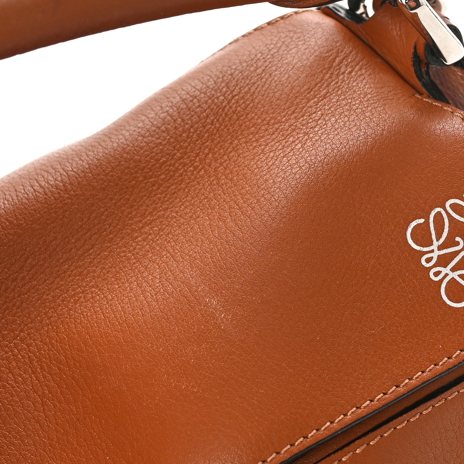 Loewe Calfskin Small Puzzle Bag Tan 10 of 11