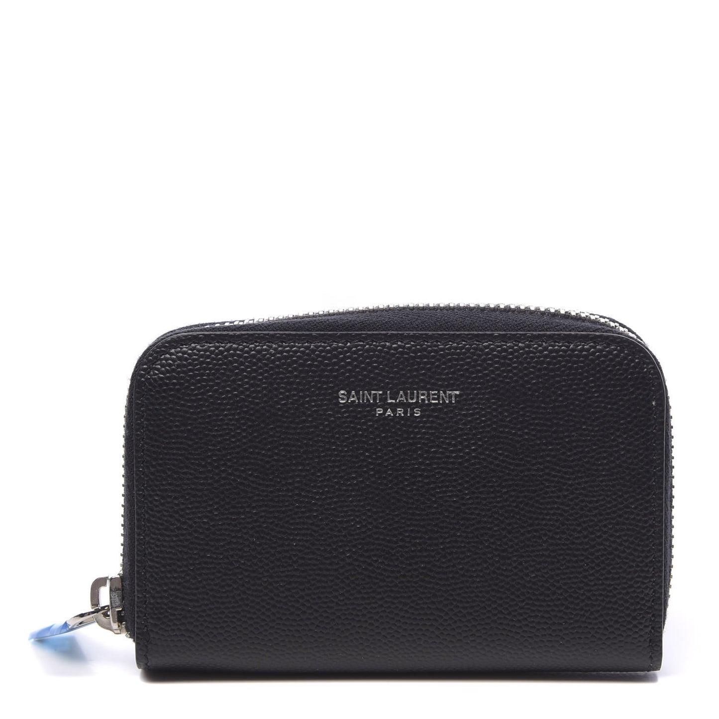 Grain De Poudre Zip Around Card Holder Black