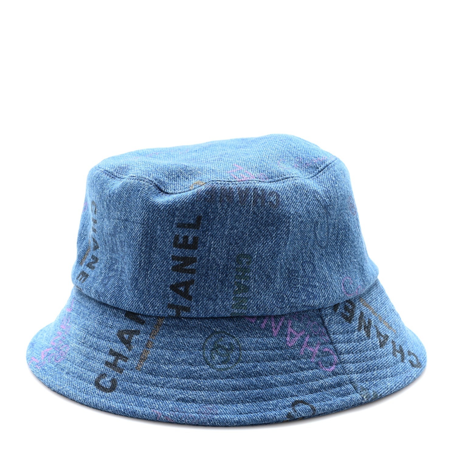 Chanel Denim Mood Cloche Bucket Hat S Blue 1746504 – FASHIONPHILE