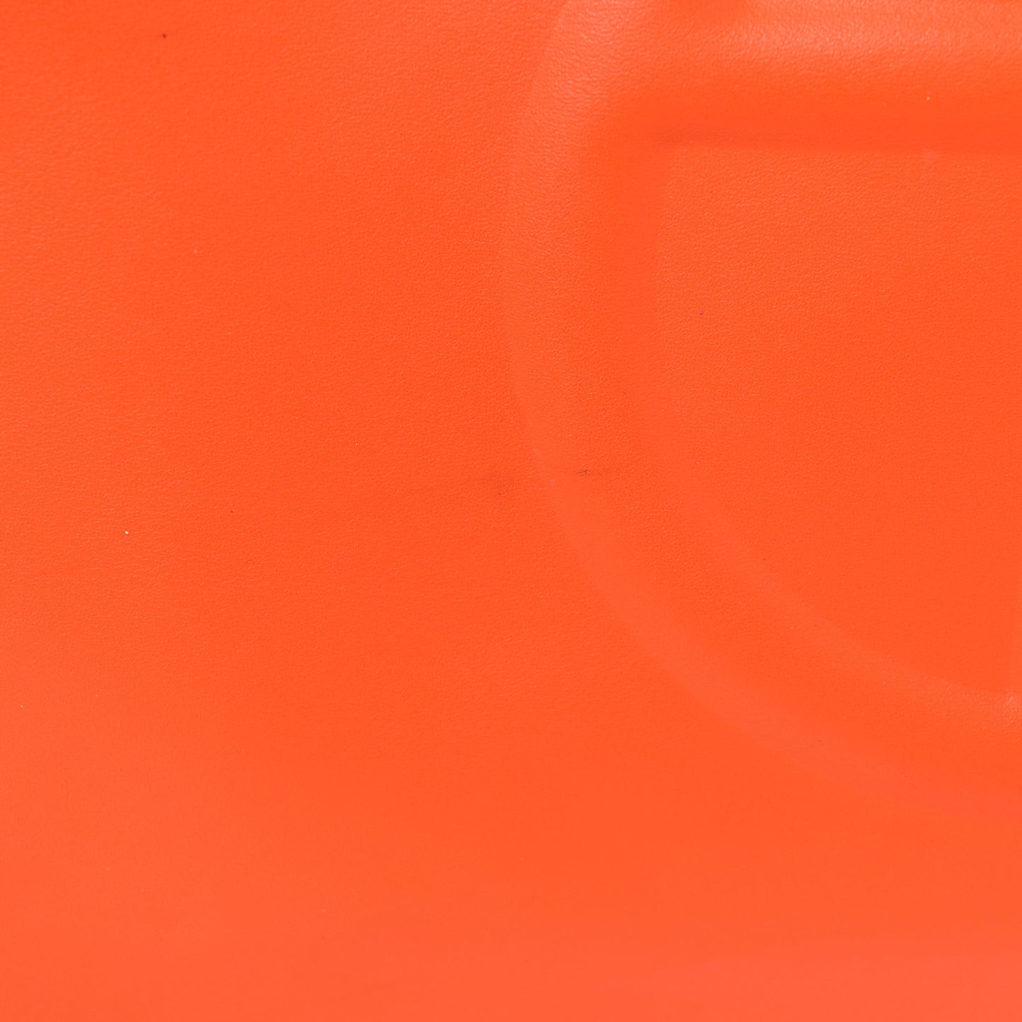 Vegan Leather Medium Shopping Bag Orange