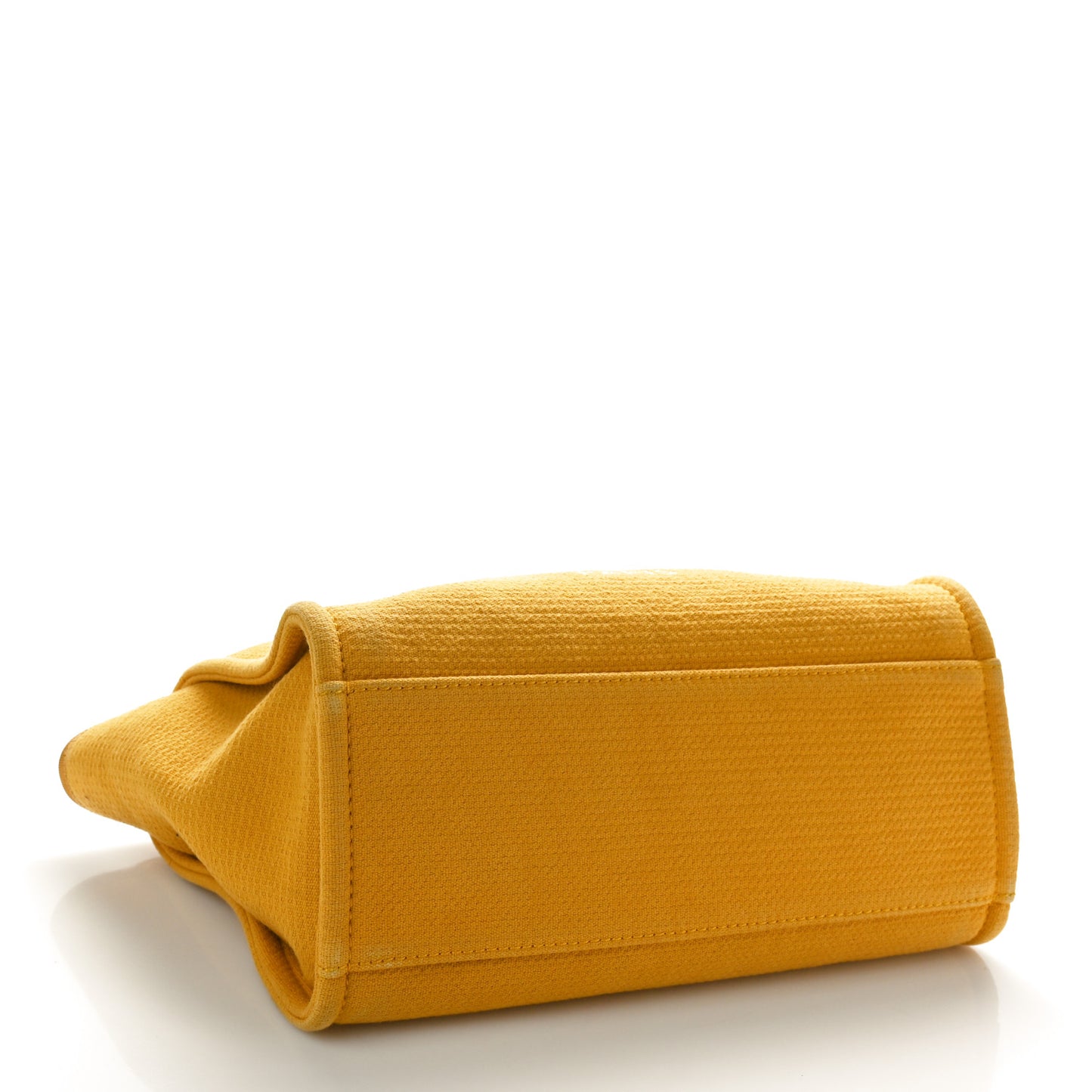Mixed Fibers Small Deauville Tote Yellow