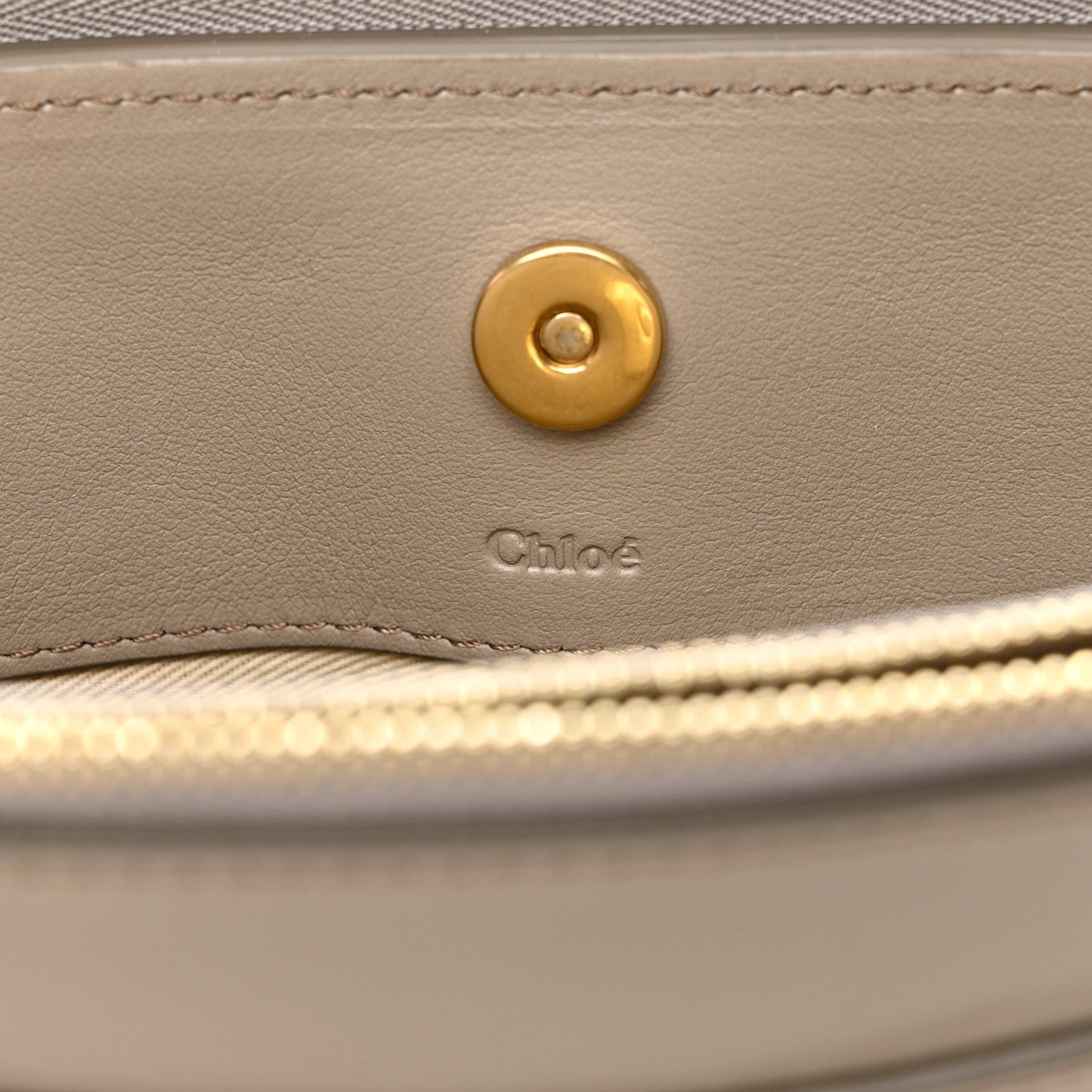 Chloe Calfskin Suede Mini Roy Bag Motty Grey 7 of 10