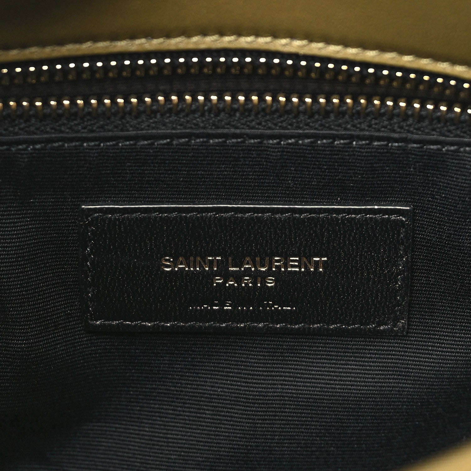 Saint Laurent Lambskin Quilted Toy Loulou Puffer Monogram Chain Satchel Hazel Green 6 of 9