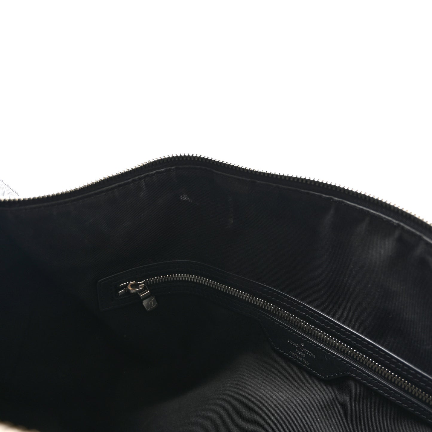 Epi Damier Graphite Keepall Bandouliere 50 Black