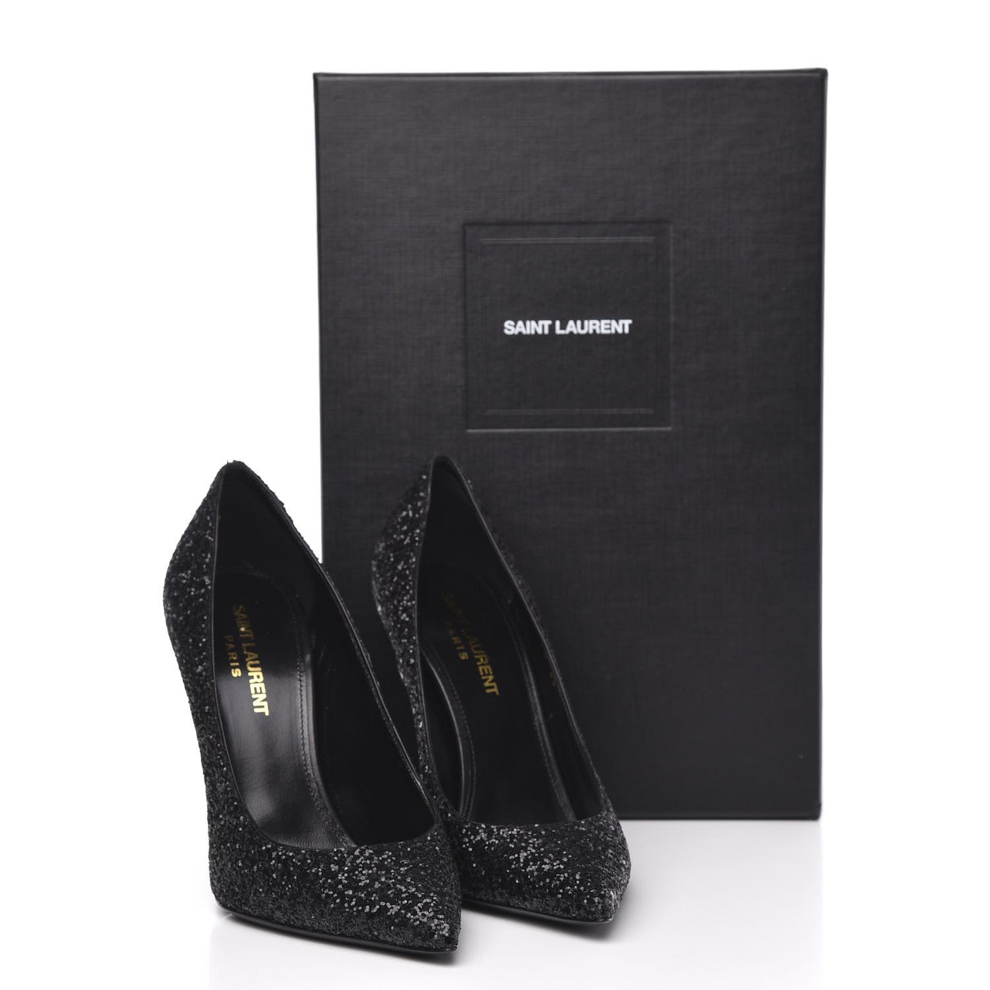 Glitter Opyum 100 Pumps 36 Black