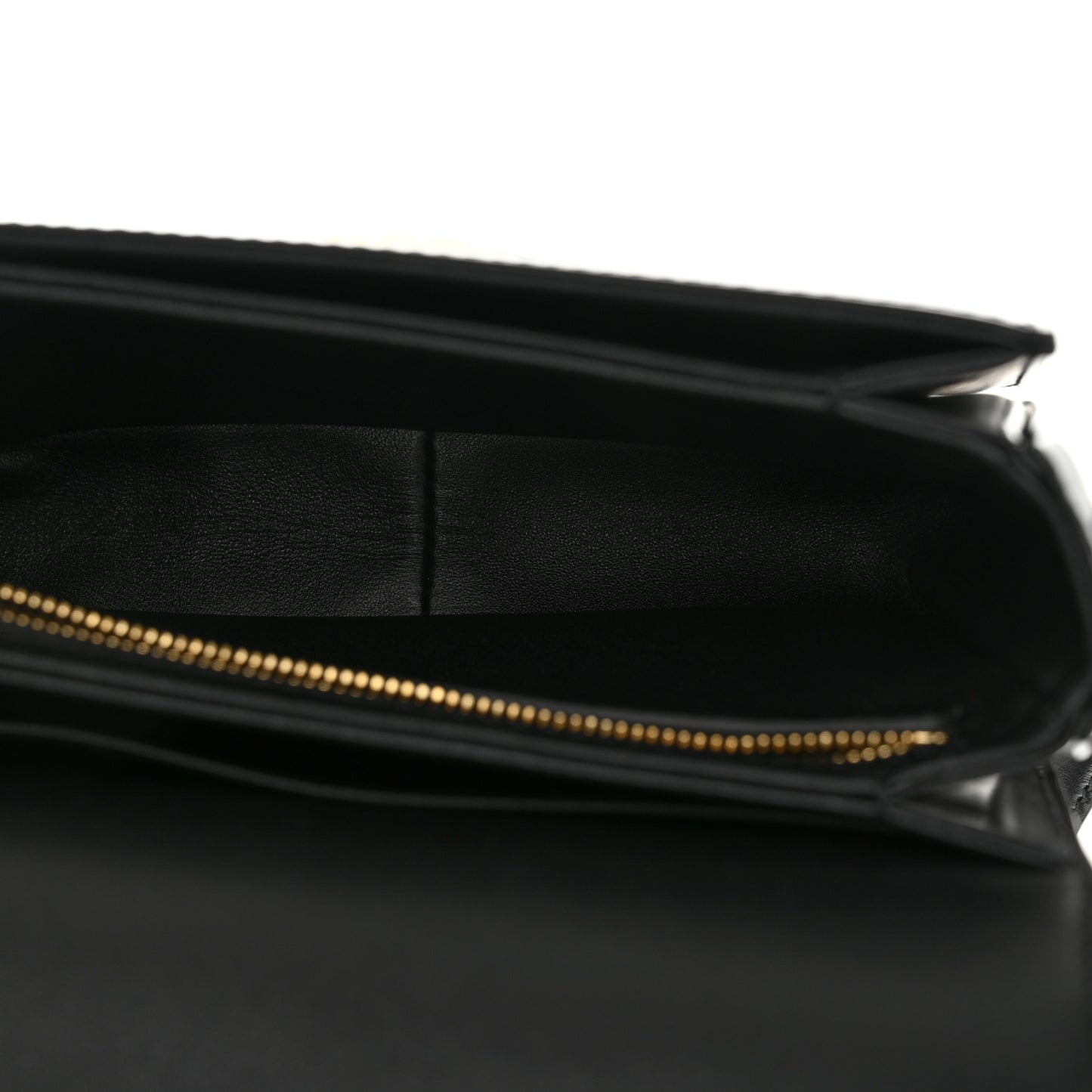 Shiny Calfskin Teen Triomphe Black