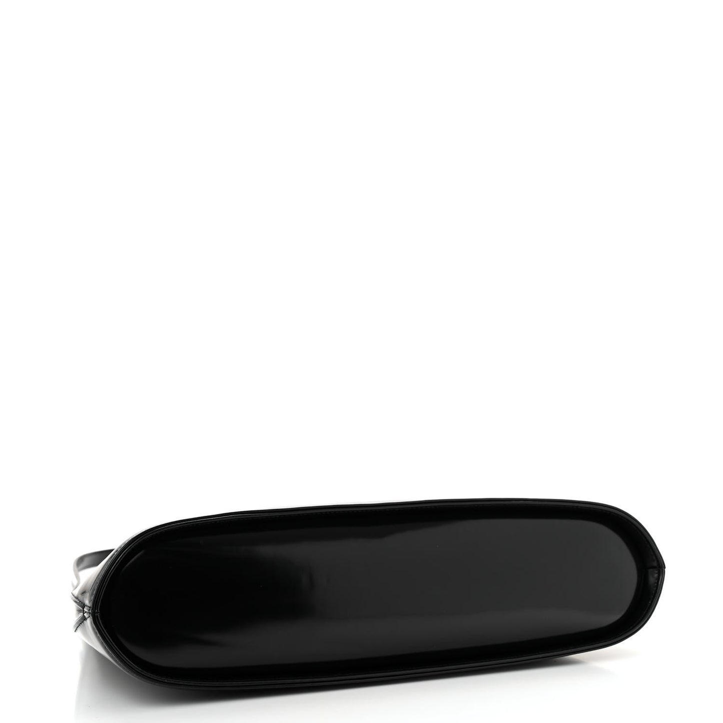 Brushed Off Calfskin Medium Wanda Top Handle Bag Black