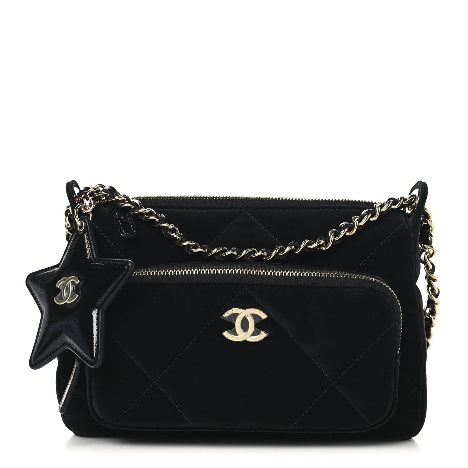 小物 CHANEL NEW Chanel AS3113 B07634 Mini Flap Bag With Enamel And Gold Tone