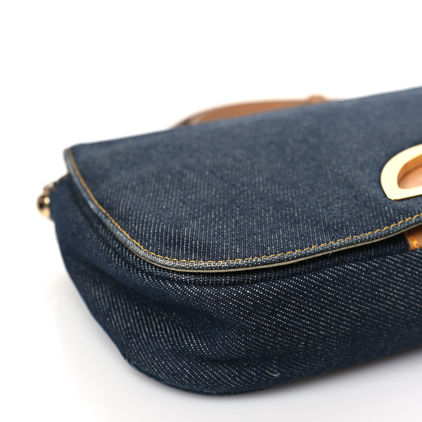 Denim Malice Shoulder Bag Dark Blue