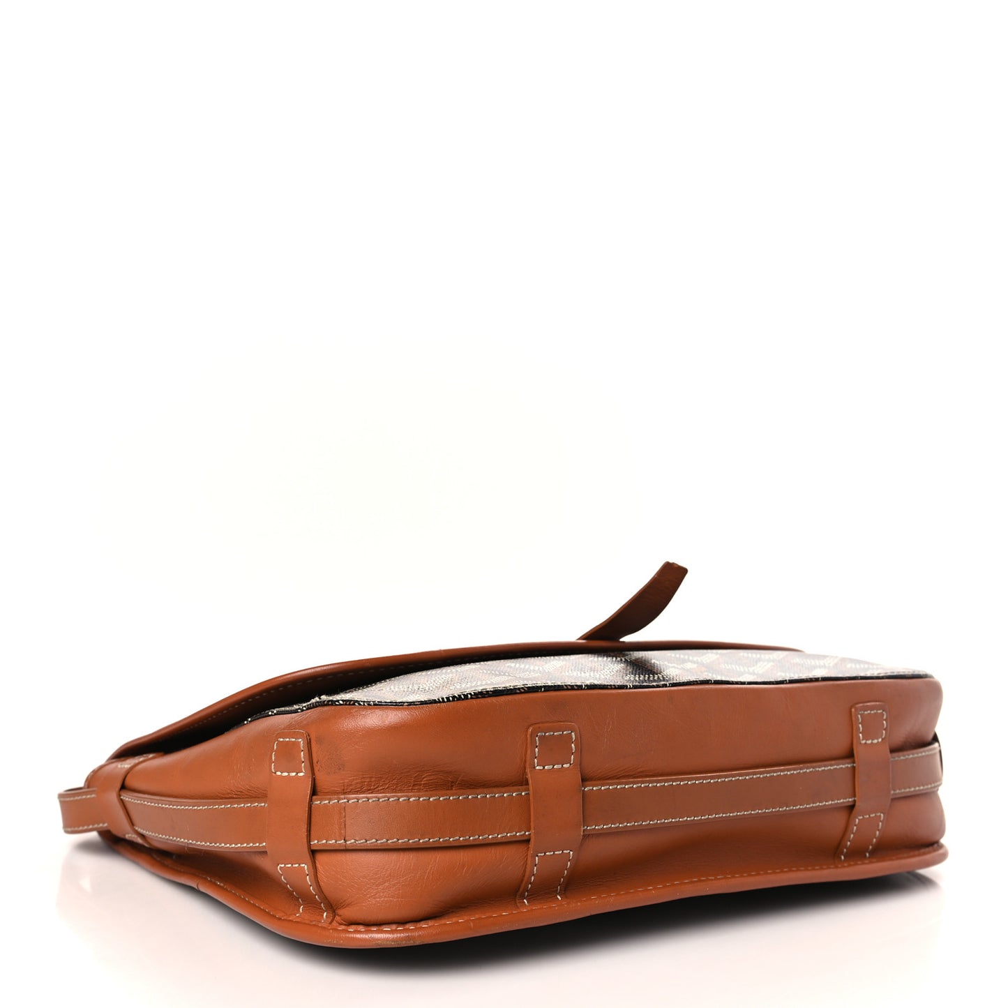 Goyardine Belvedere II MM Messenger Bag Black Gold