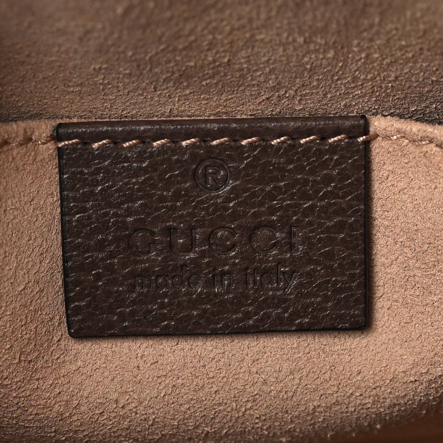 GG Supreme Monogram Web Mini Ophidia Shoulder Bag Brown
