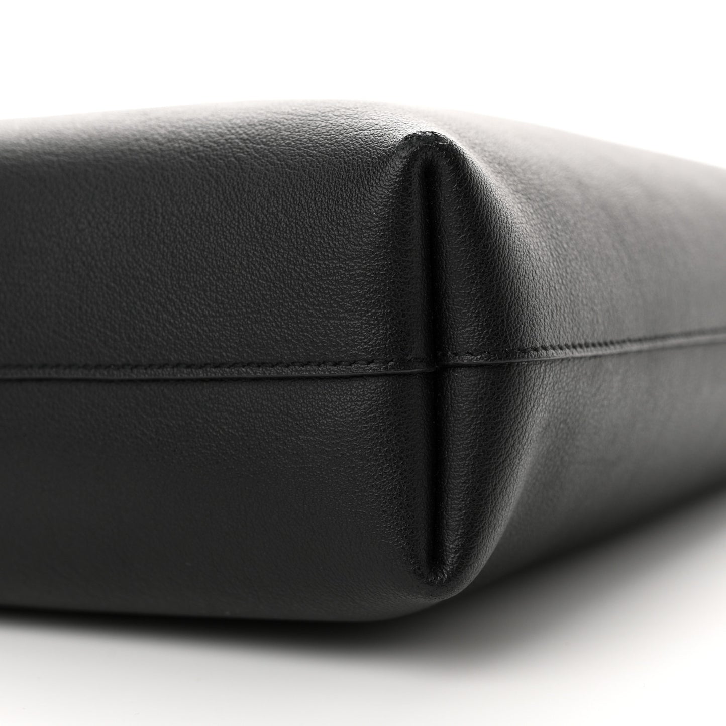 Calfskin Toy Shopping Tote Black
