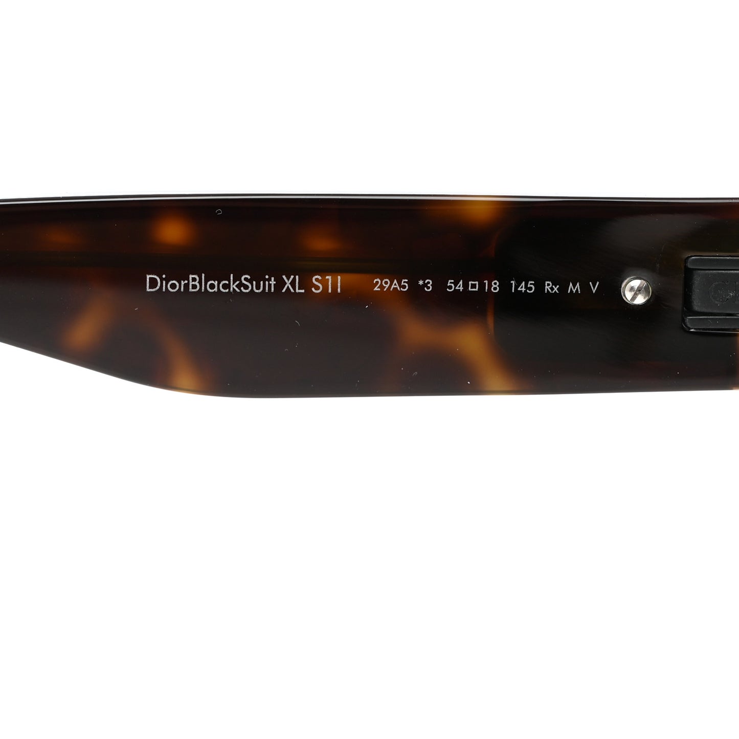 Oblique DiorBlackSuit XL S1I Sunglasses Tortoise