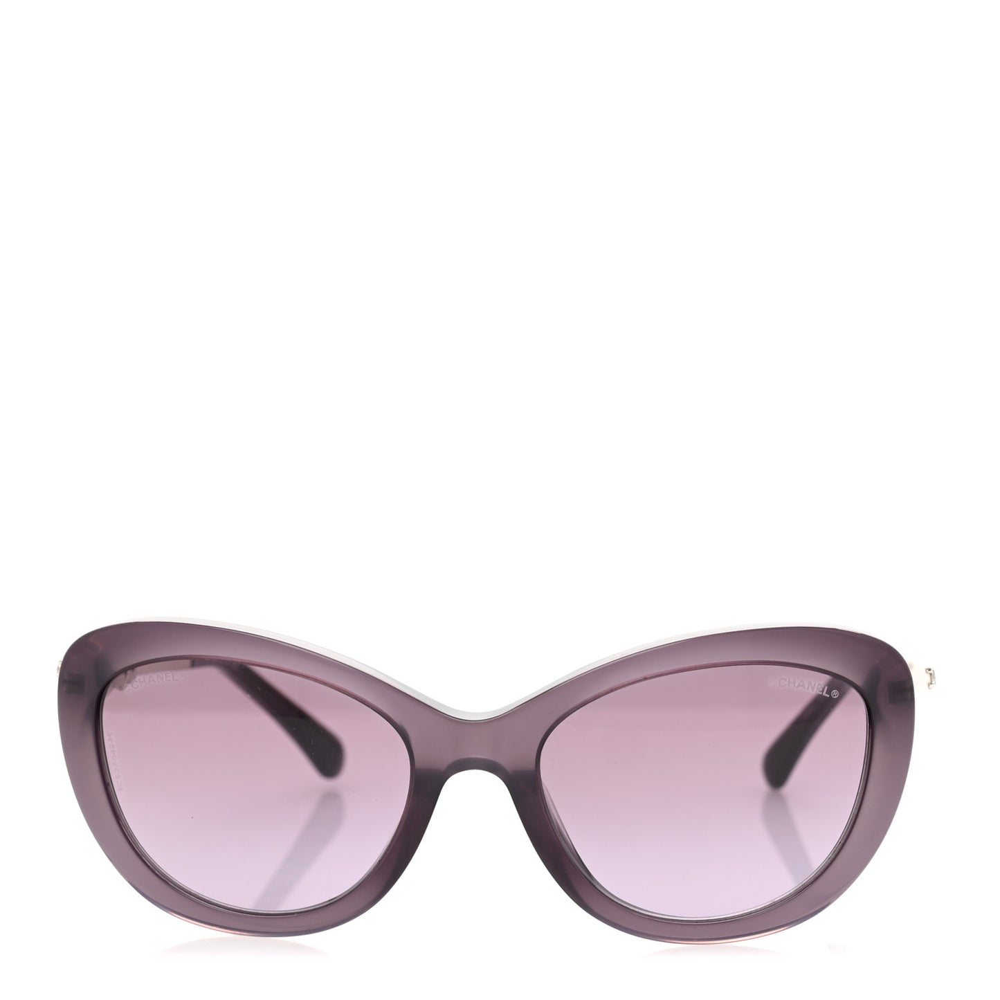 Acetate Pearl Cat Eye Sunglasses 5340-H Purple