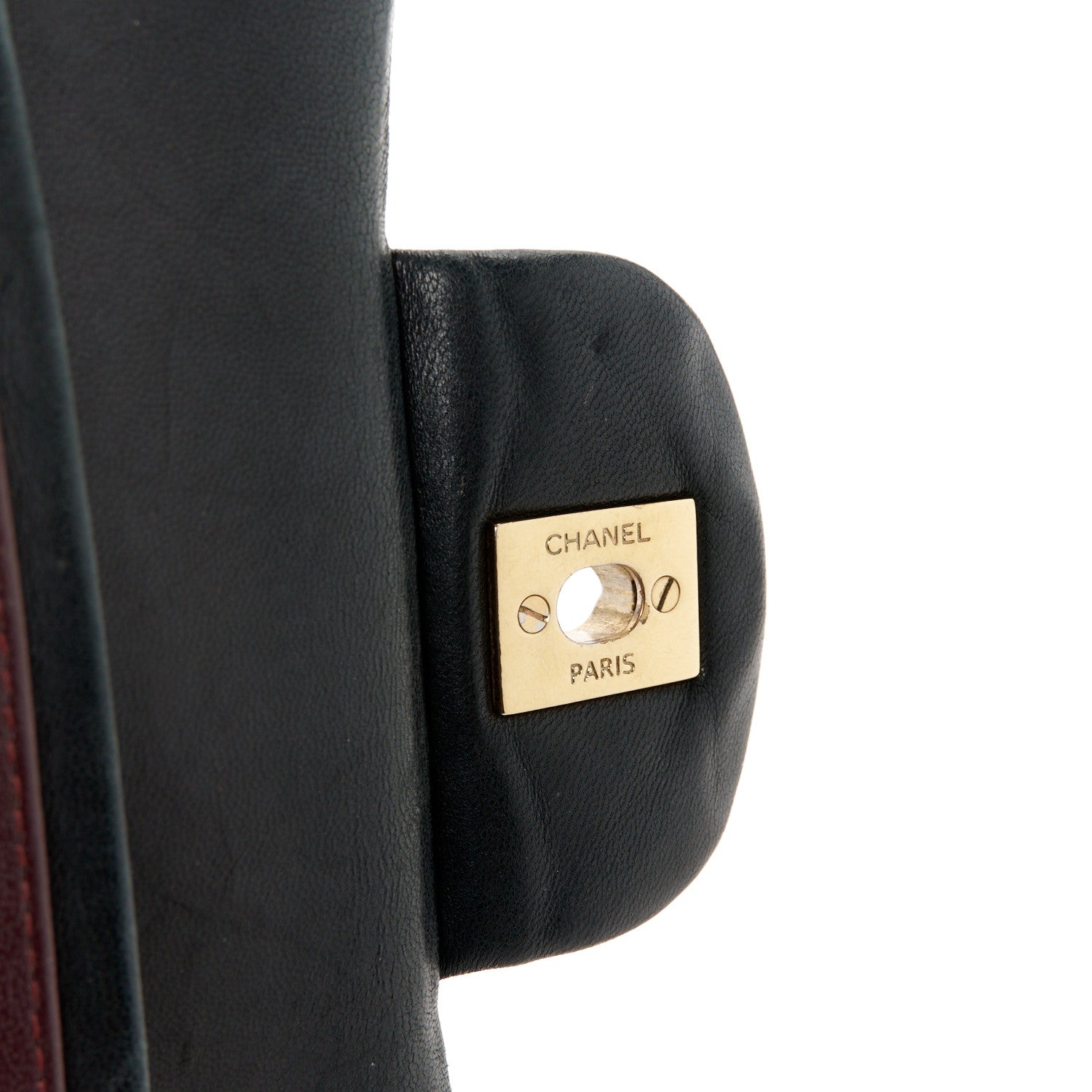 Chanel Lambskin Quilted Jumbo Double Flap Black 7 of 15