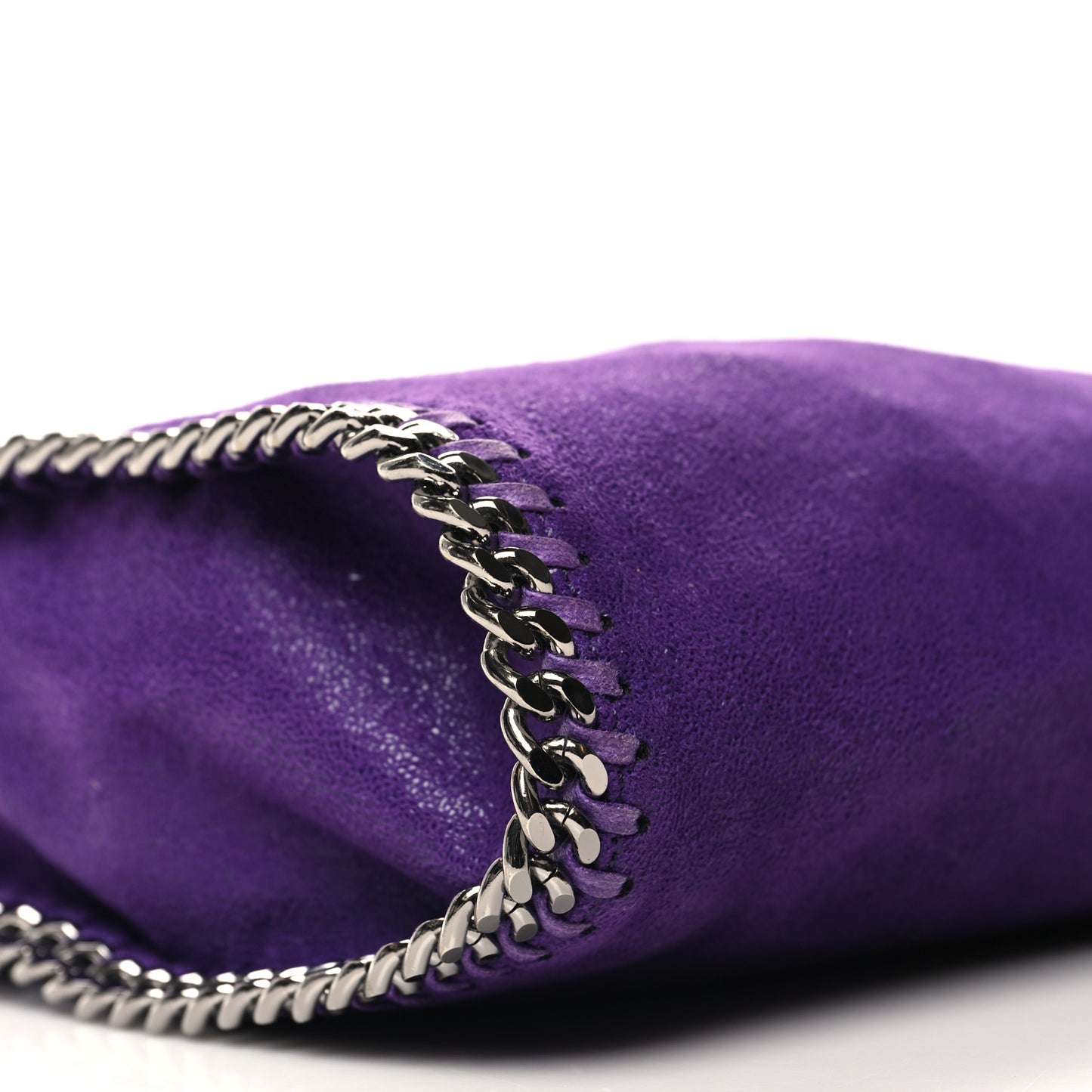 Shaggy Deer Mini Falabella Tote Bright Purple