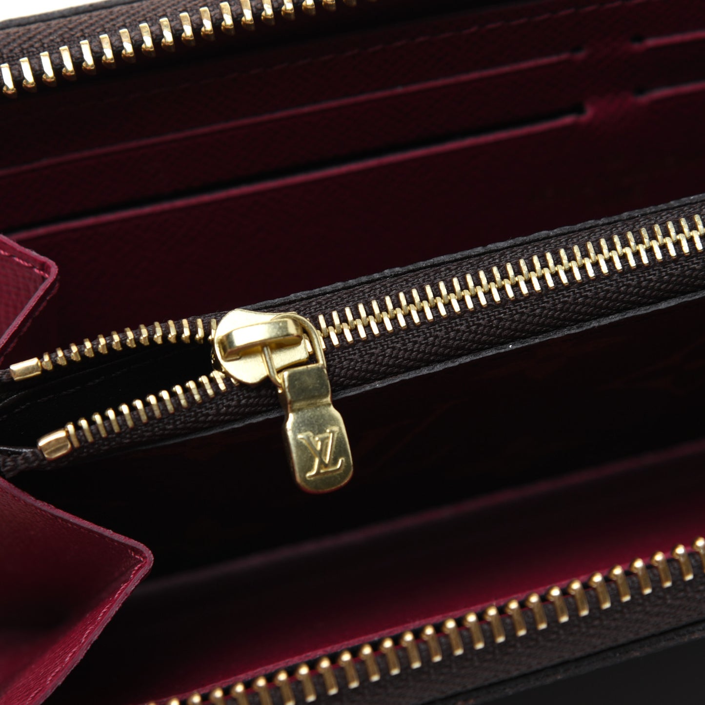 Monogram Clemence Wallet Fuchsia