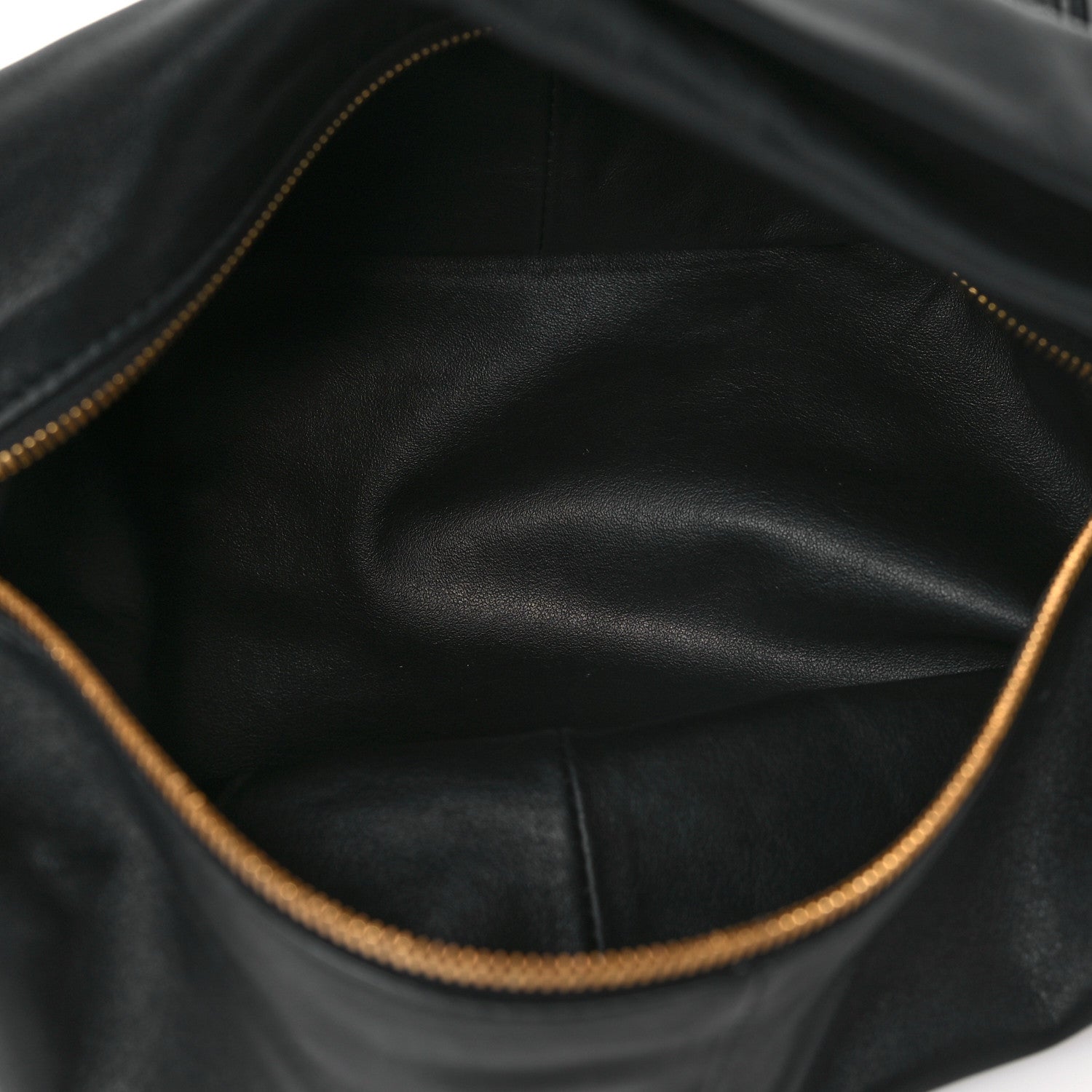 Bottega Veneta Calfskin Mini Double Knot Bag Black 5 of 9