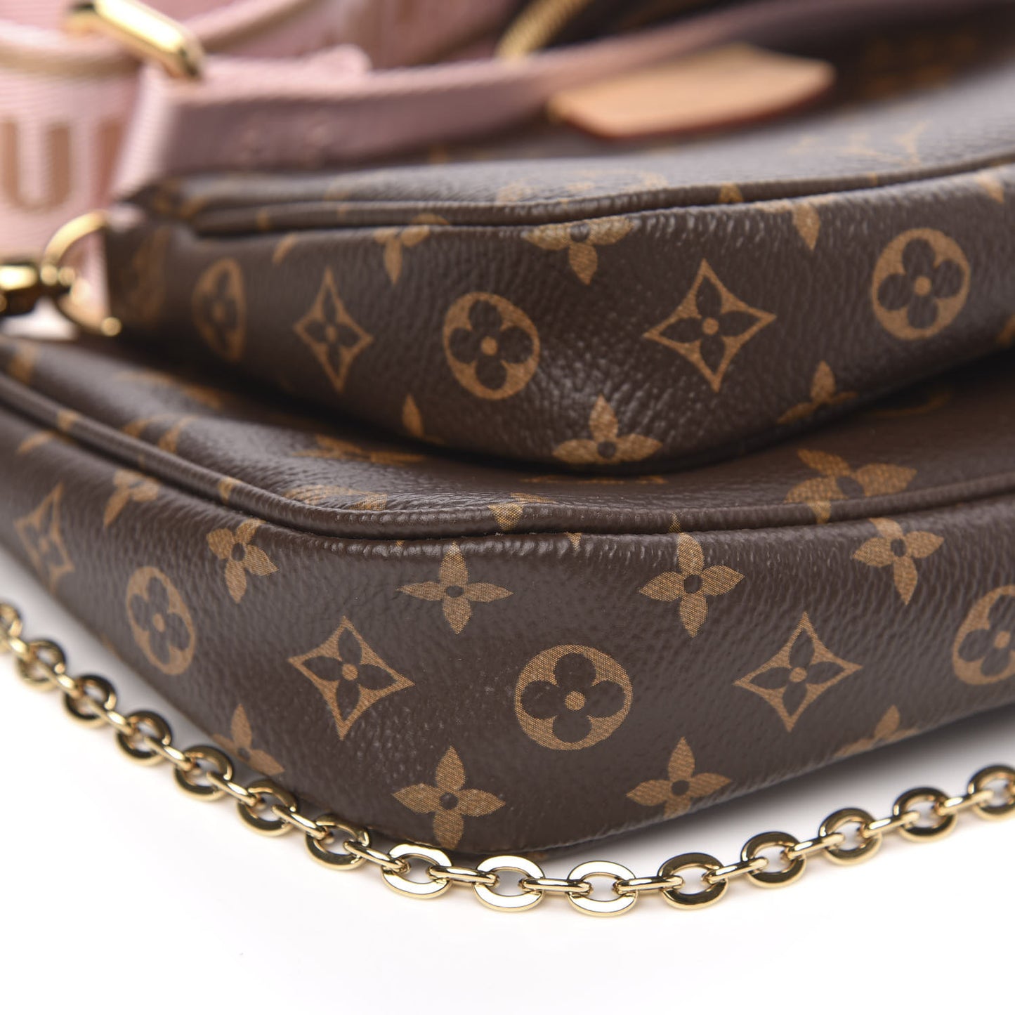 Monogram Multi Pochette Accessories Rose Clair