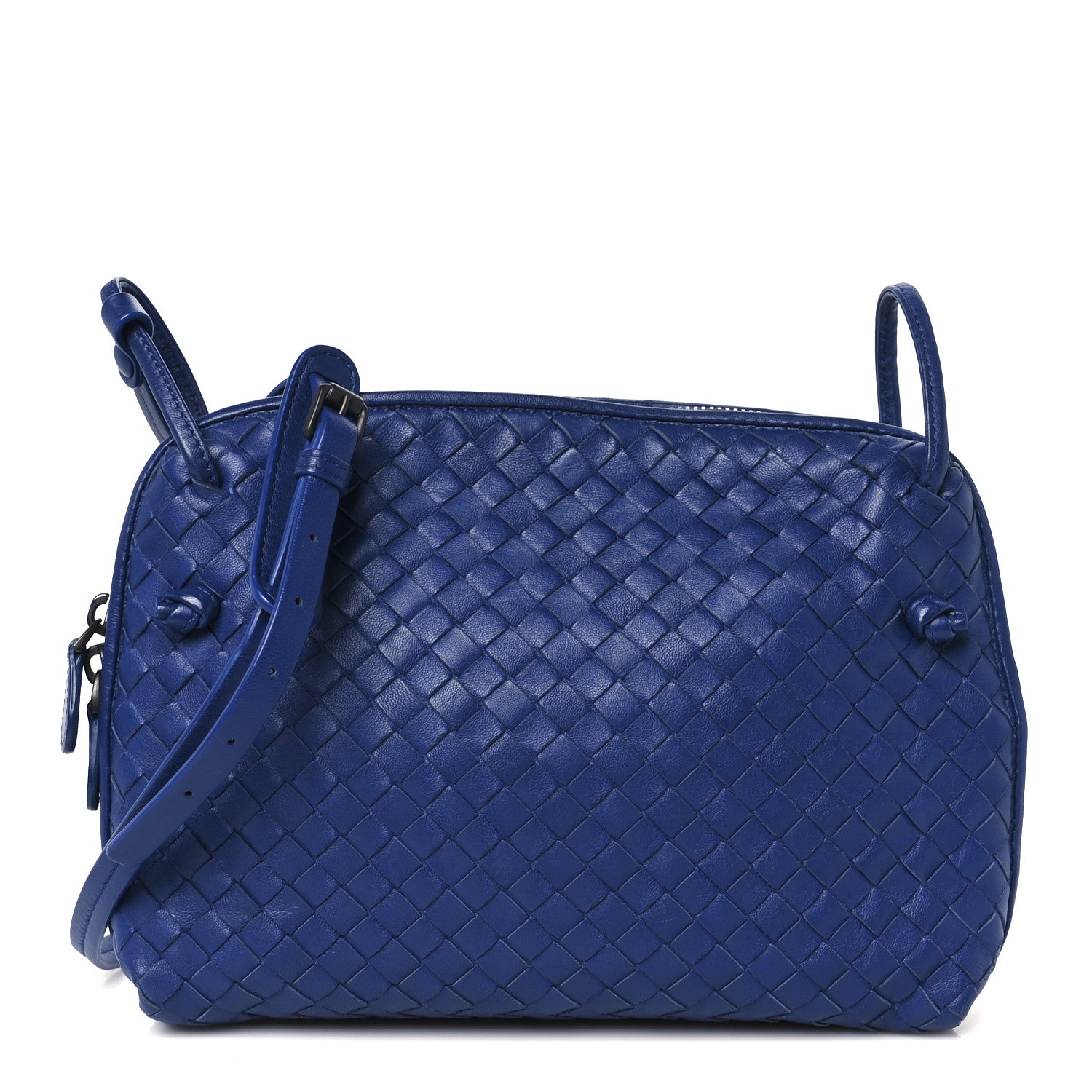 Bottega Veneta Nappa Intrecciato Nodini Crossbody Messenger Signal
