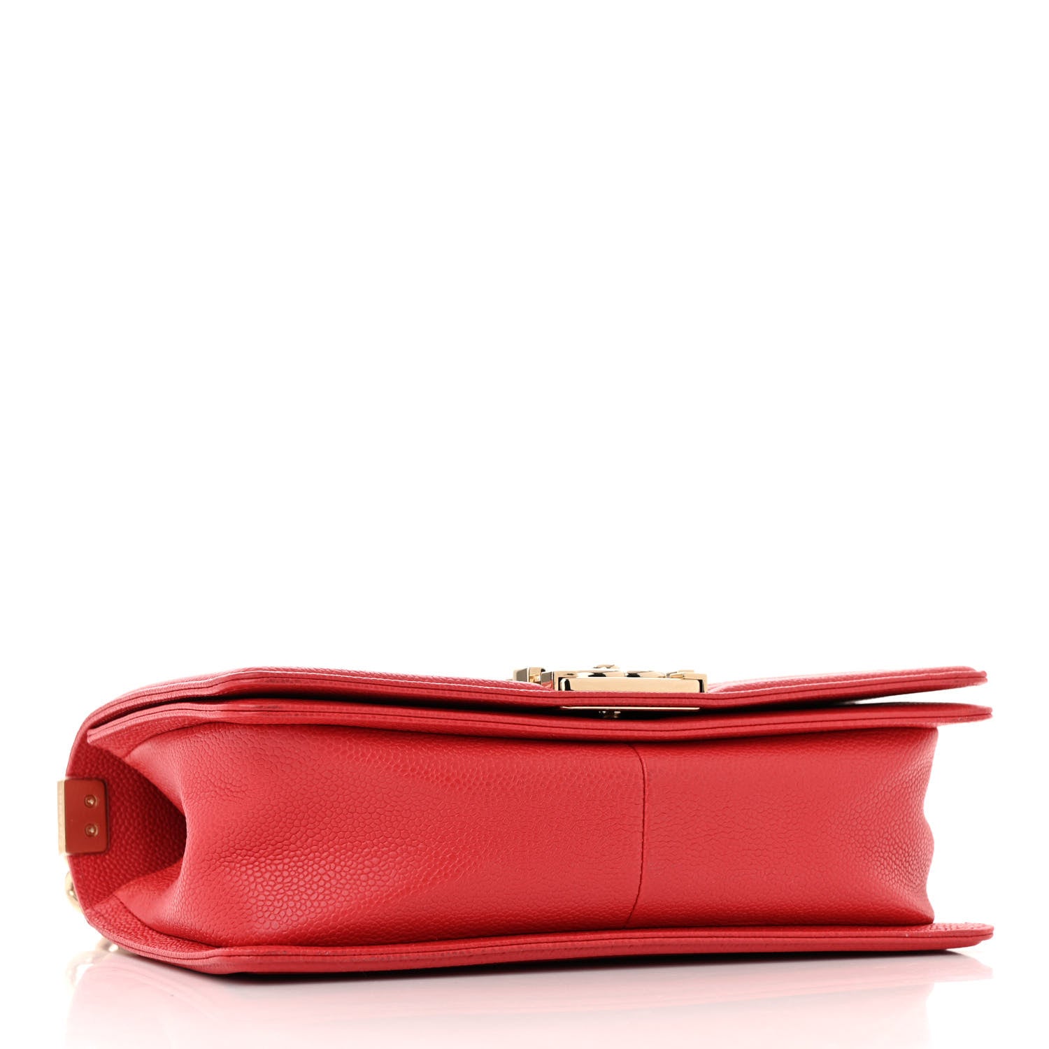 Chanel Caviar Quilted Medium Boy Flap Dark Pink 4 of 12