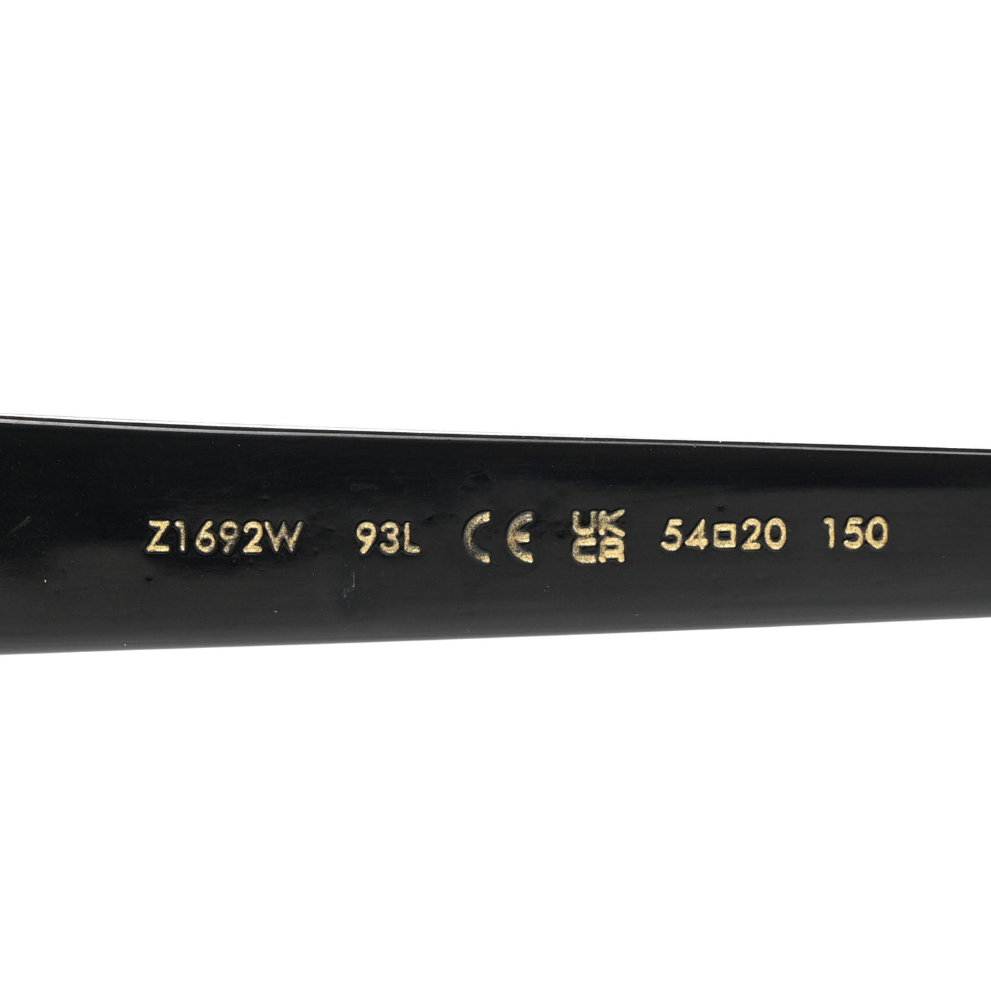 Acetate LV Square Sunglasses Z1692W Black