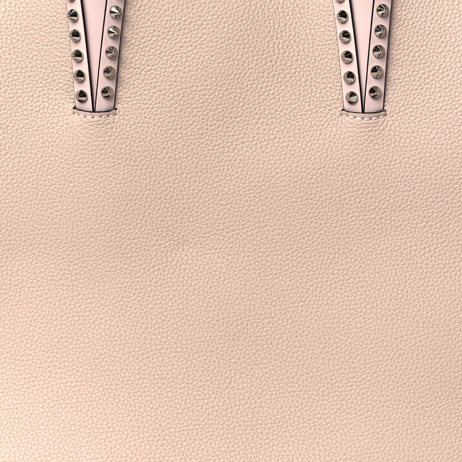 Christian Louboutin Calfskin Spikes East West Cabata Tote Ballerina 9 of 11