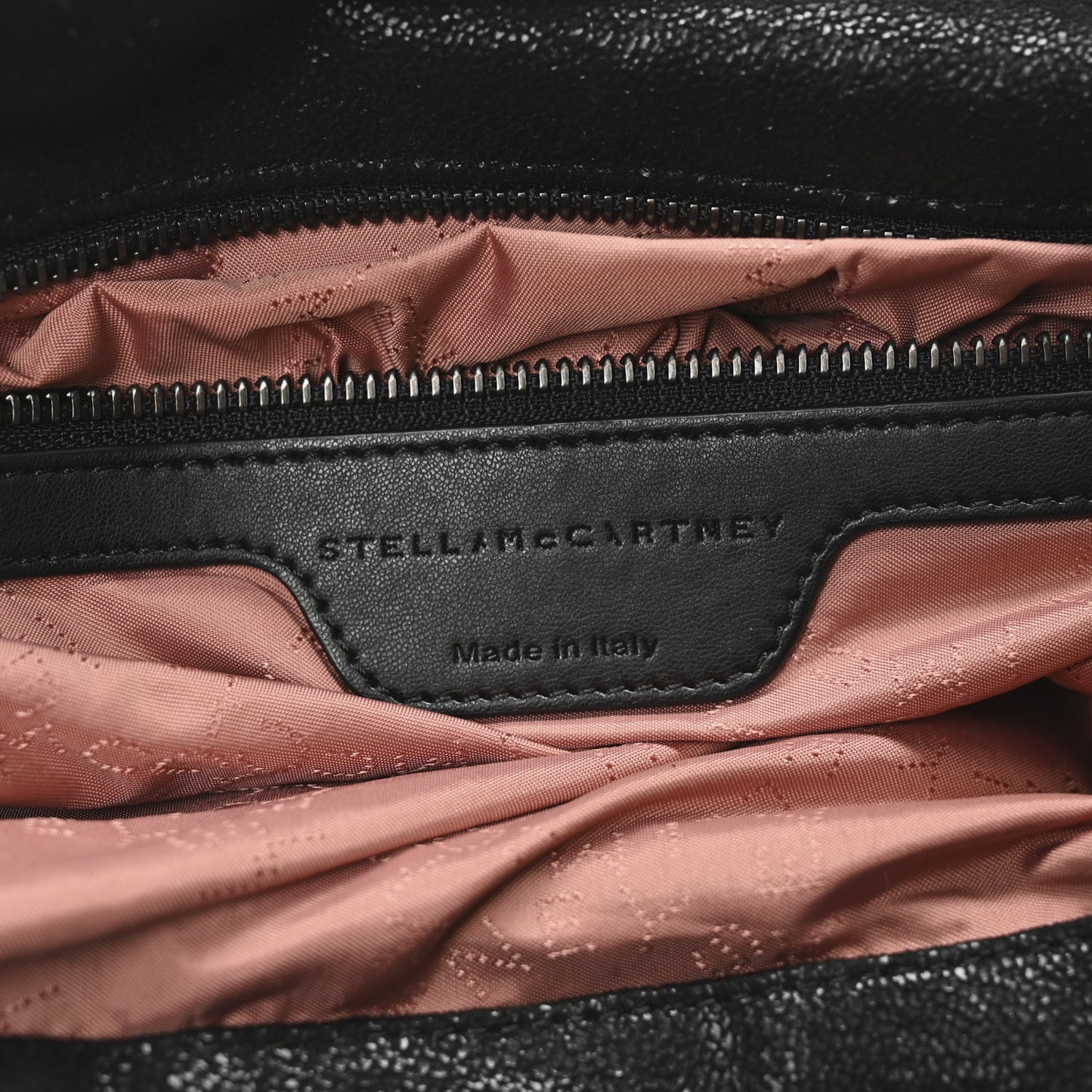 Shaggy Deer Falabella Fold Over Tote Black