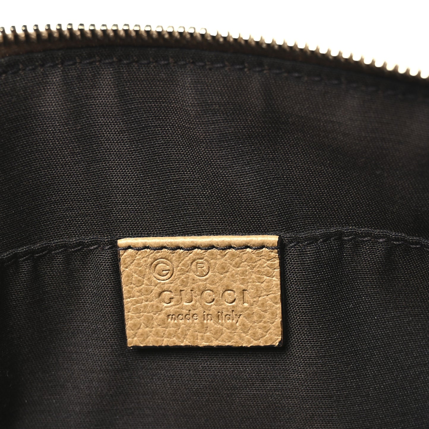 Calfskin Large Bamboo Clutch Brown