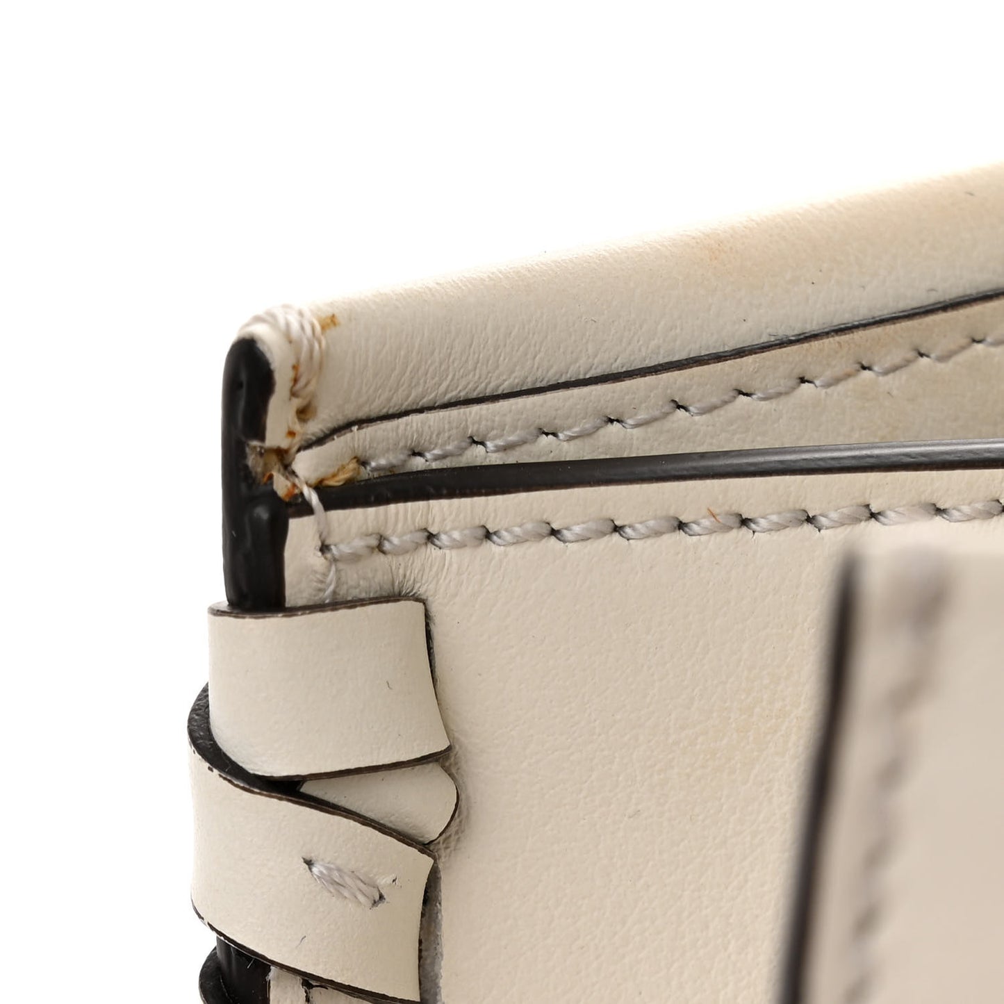 Vitello Century F is Fendi Whipstitch Bi-Color Small Runaway Satchel