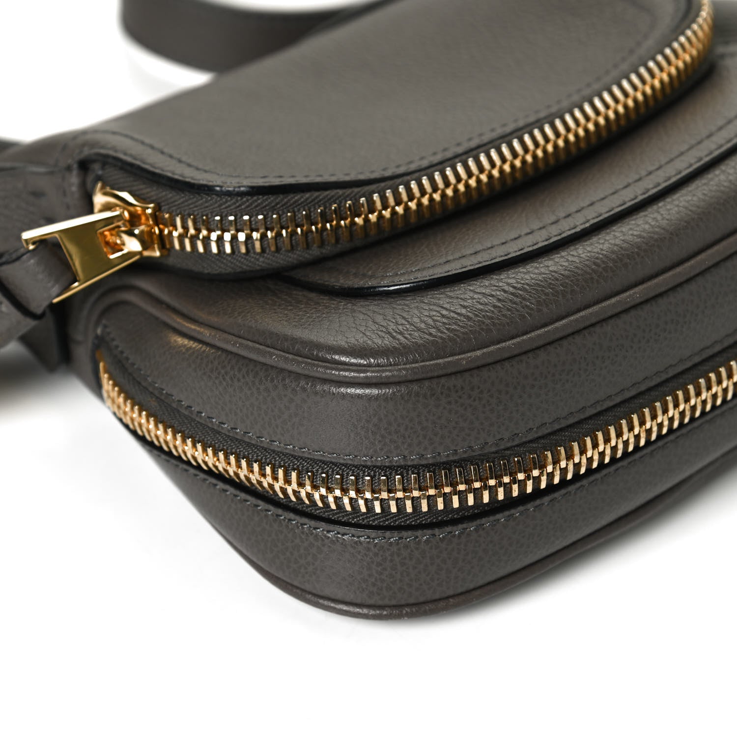 Tom Ford Calfskin Mini Jennifer Crossbody Bag Grey 11 of 12