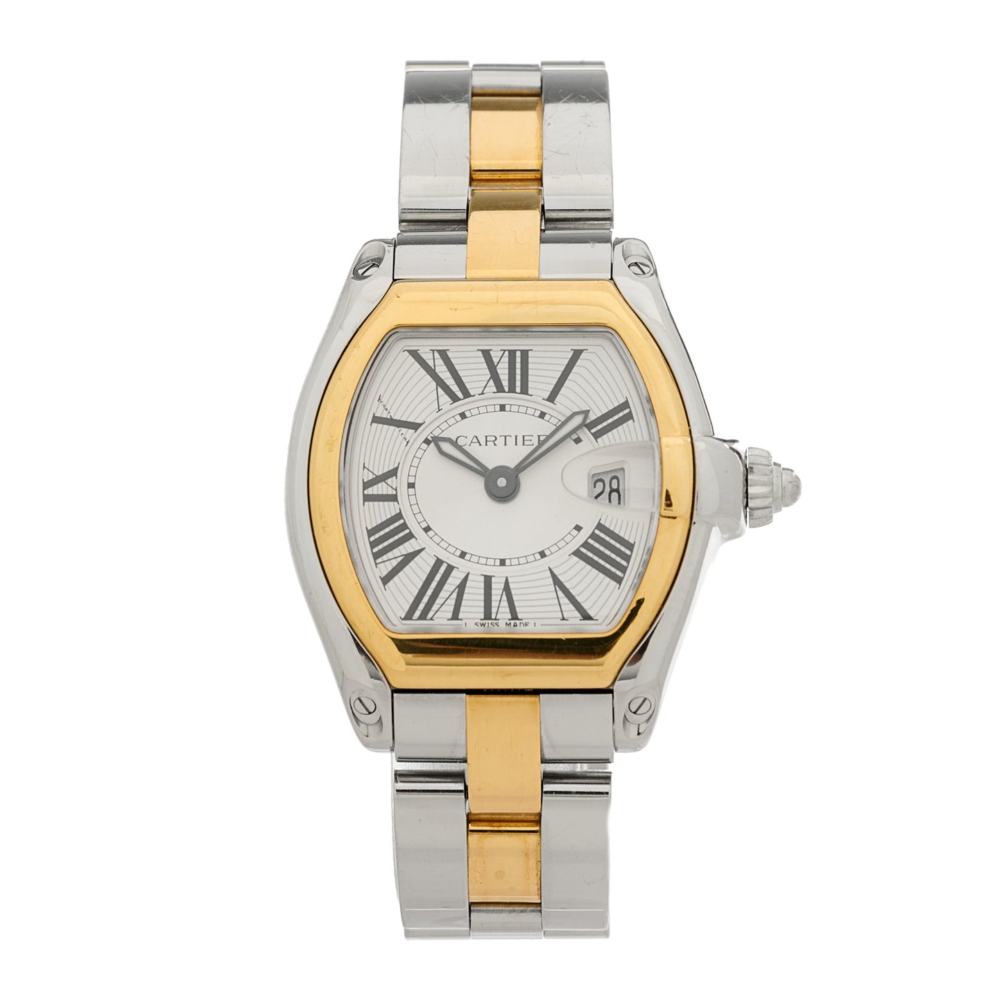 Stainless Steel 18K Yellow Gold 31mm Roadster Quartz Watch