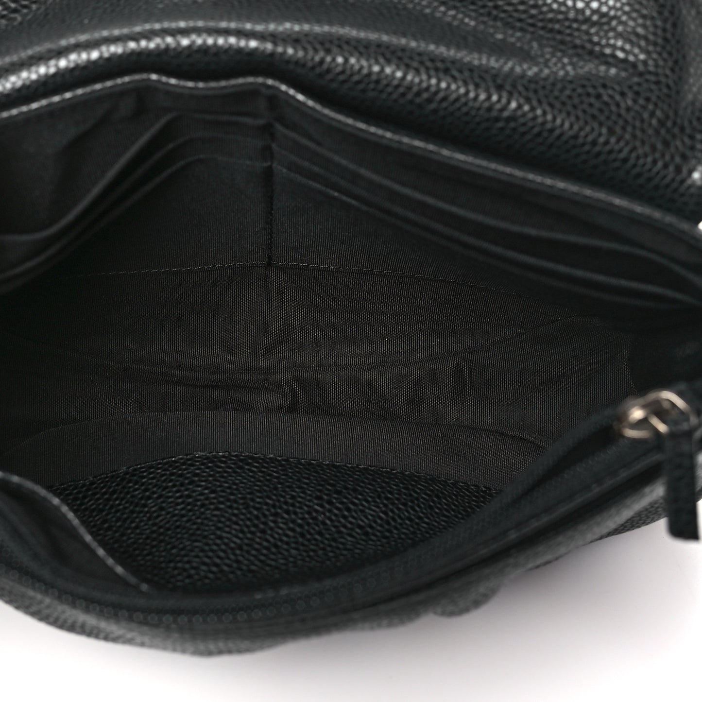 Caviar Half Moon Wallet On Chain WOC Black