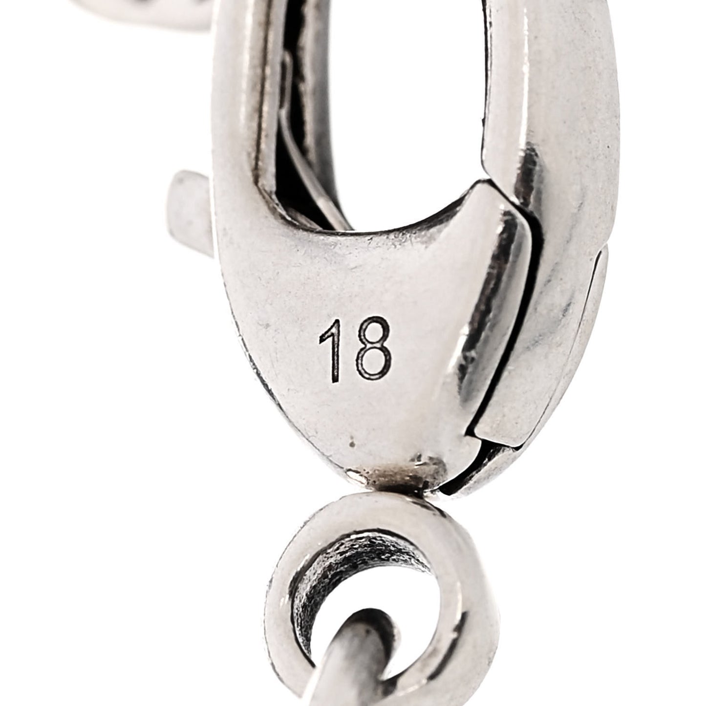 Sterling Silver Torchon Double G Bracelet