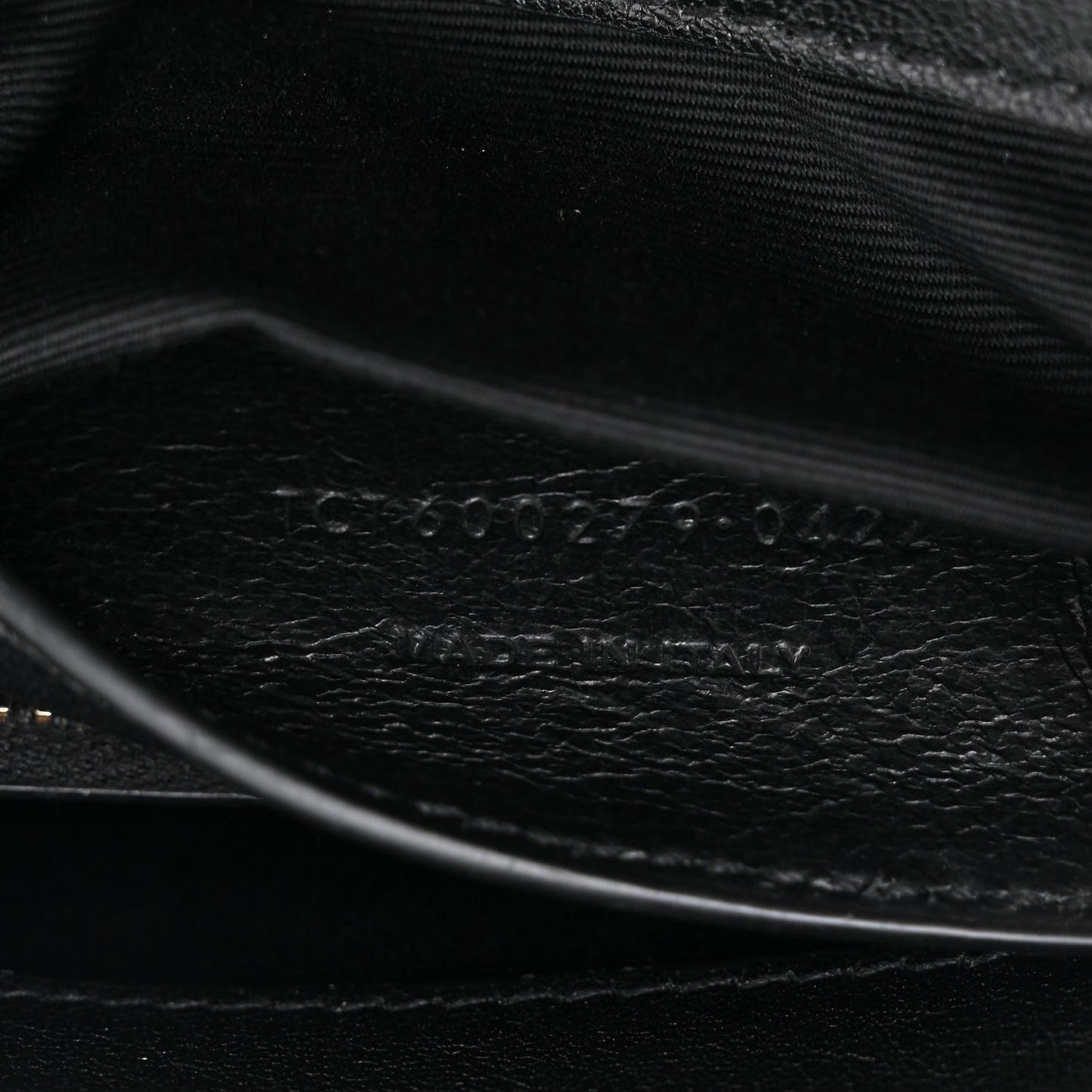 Sheepskin Matelasse Chevron Monogram Medium College Bag Black