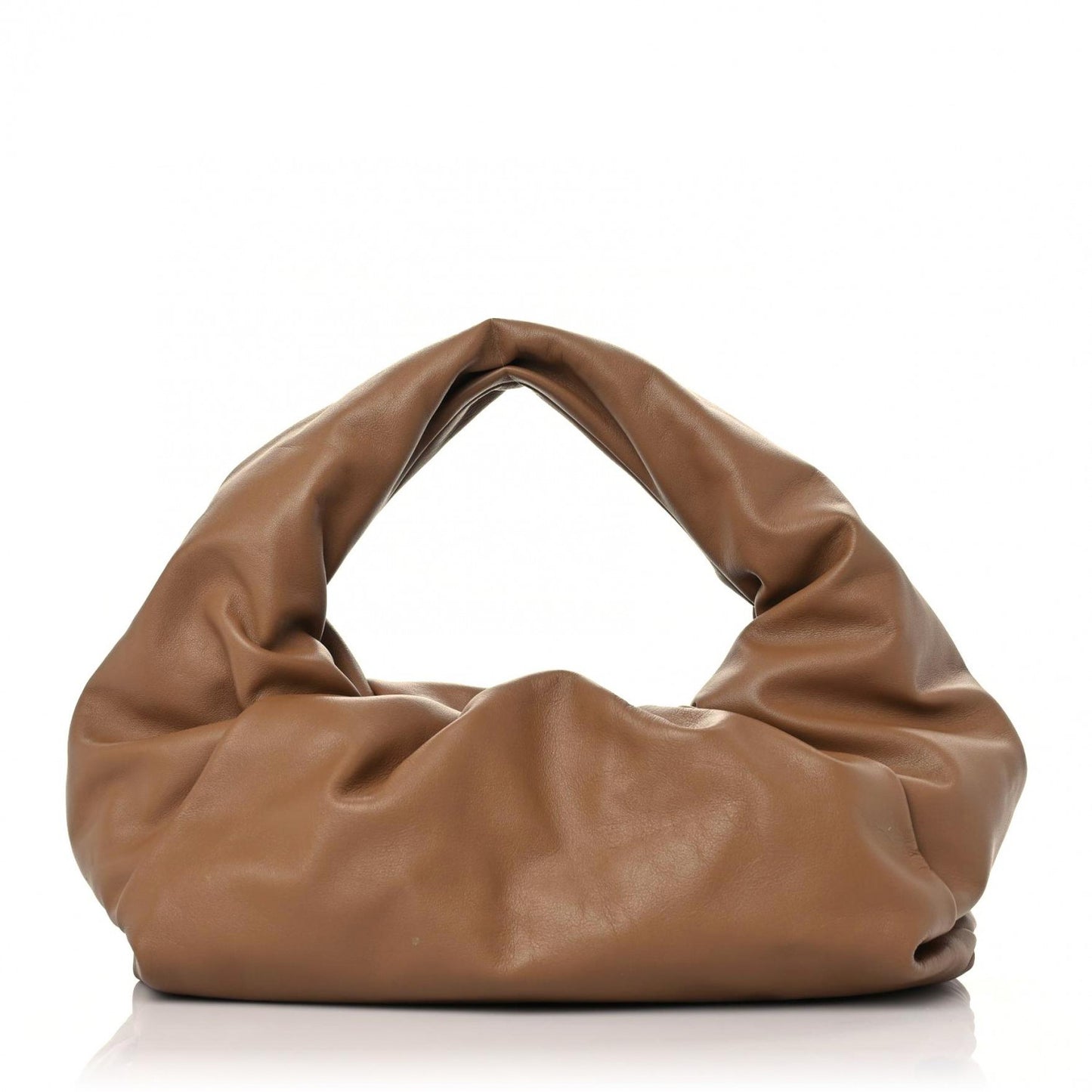 Smooth Butter Calfskin Small The Shoulder Pouch Cammello