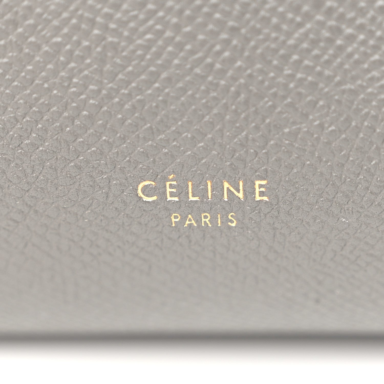 Celine Grained Calfskin Micro Belt Bag Grey 6 of 11