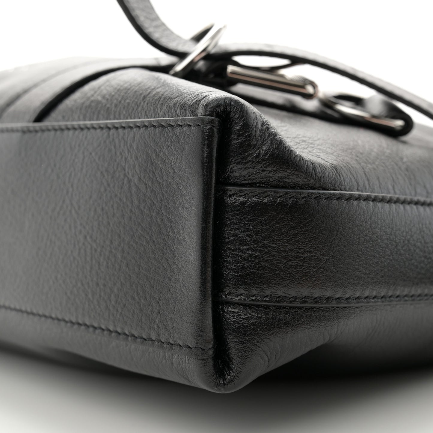 Calfskin Small Voyou Bag Black