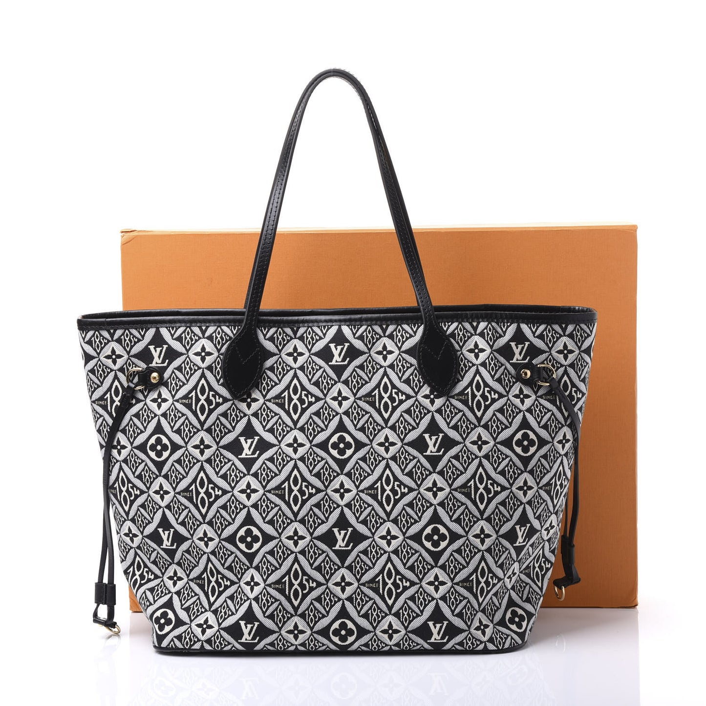 Jacquard Since 1854 Neverfull MM Grey