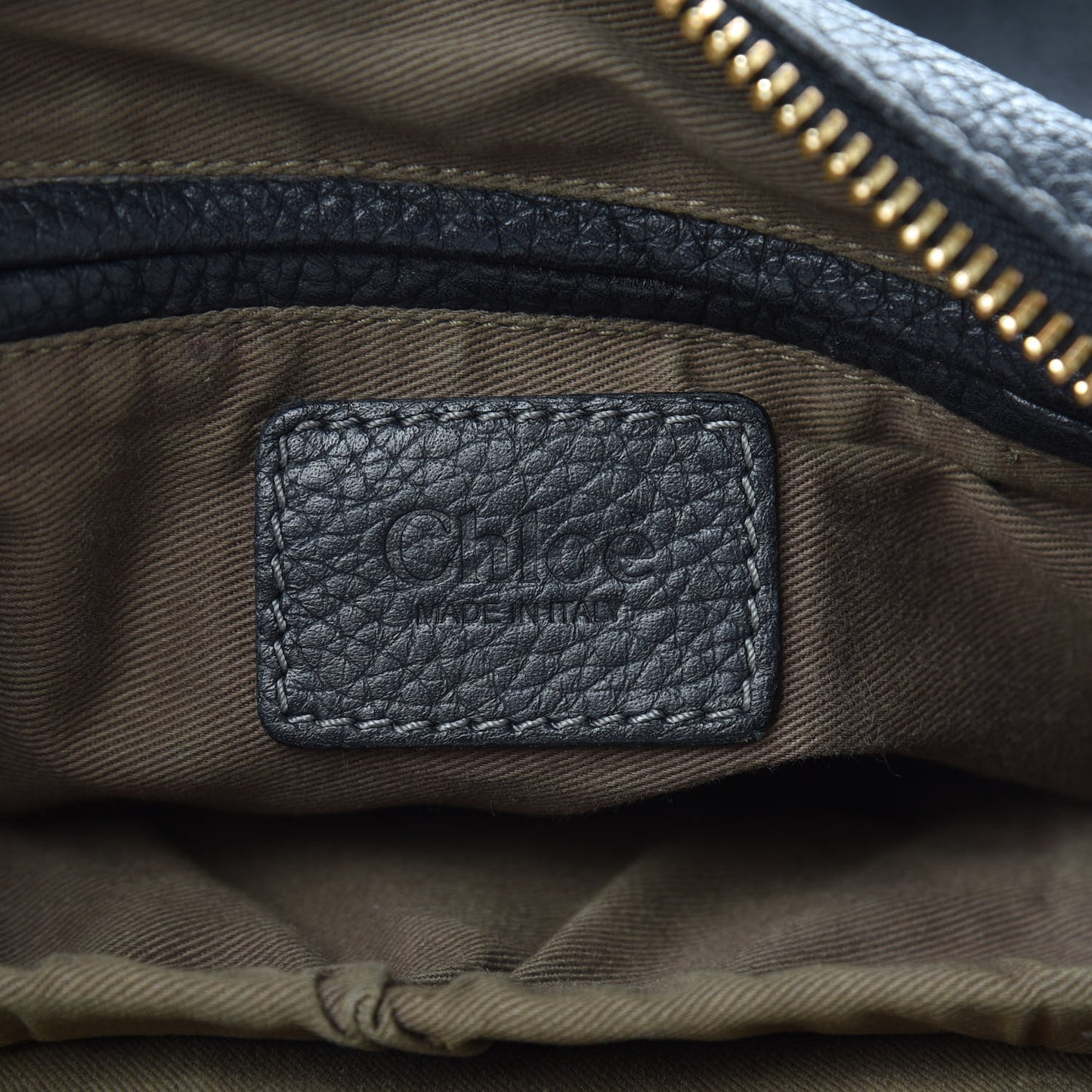 Calfskin Small Marcie Satchel Black