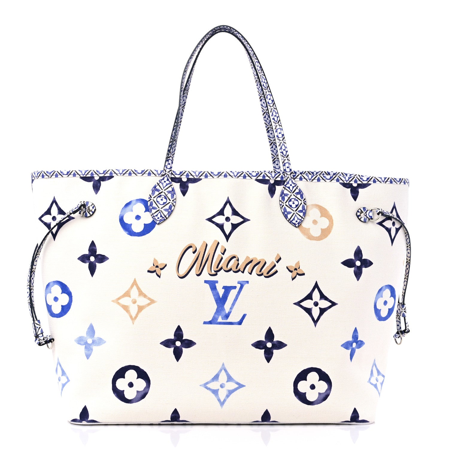 Louis Vuitton Monogram Canvas By The Pool Miami 2.0 Neverfull GM Blue 3 of 9
