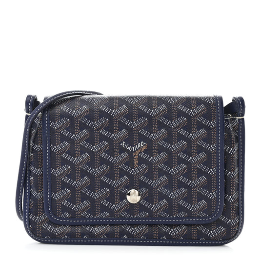 Goyardine Plumet Wallet Clutch Navy