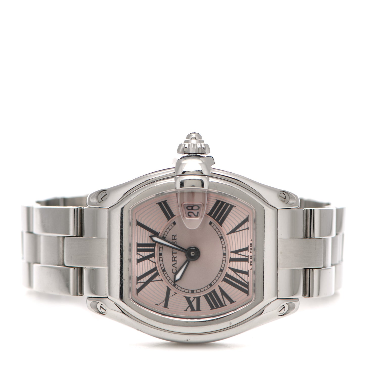 Stainless Steel 31mm Roadster Quartz Watch Pink