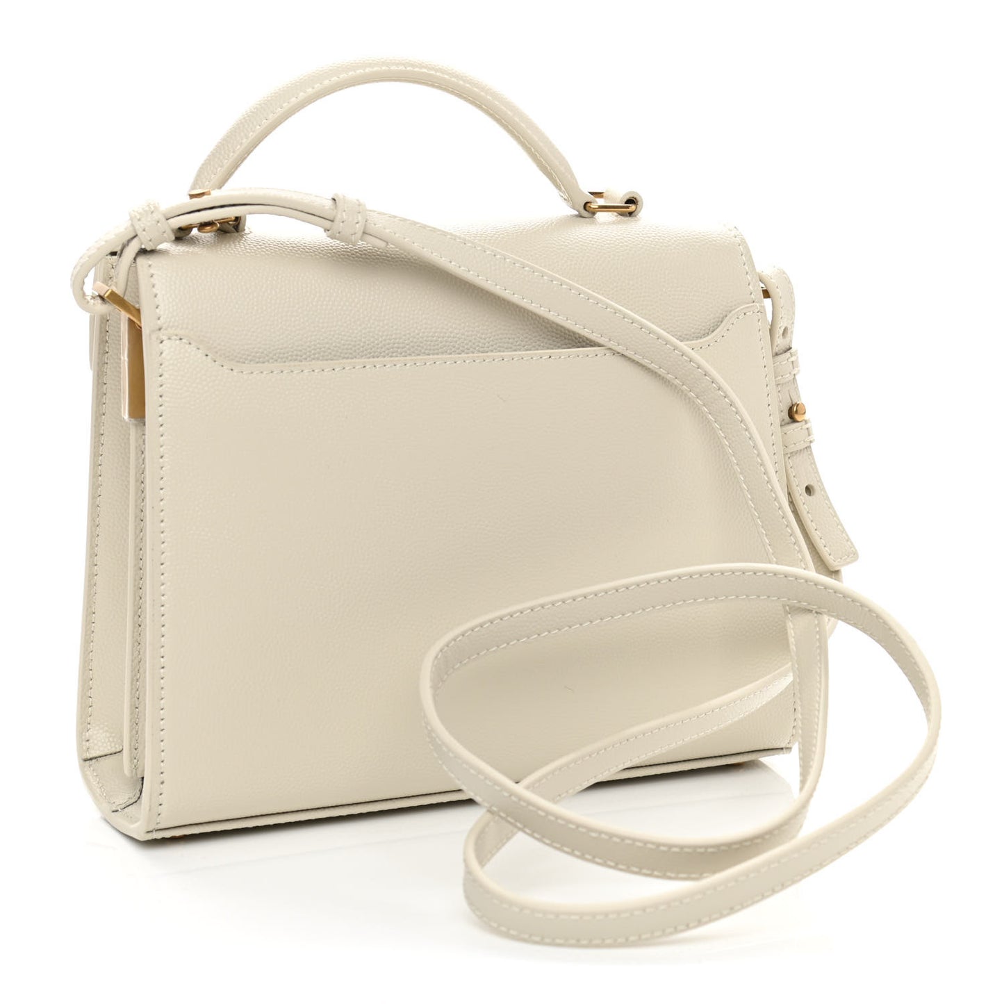Grain de Poudre Mini Classic Monogram Cassandra Top Handle Vintage White