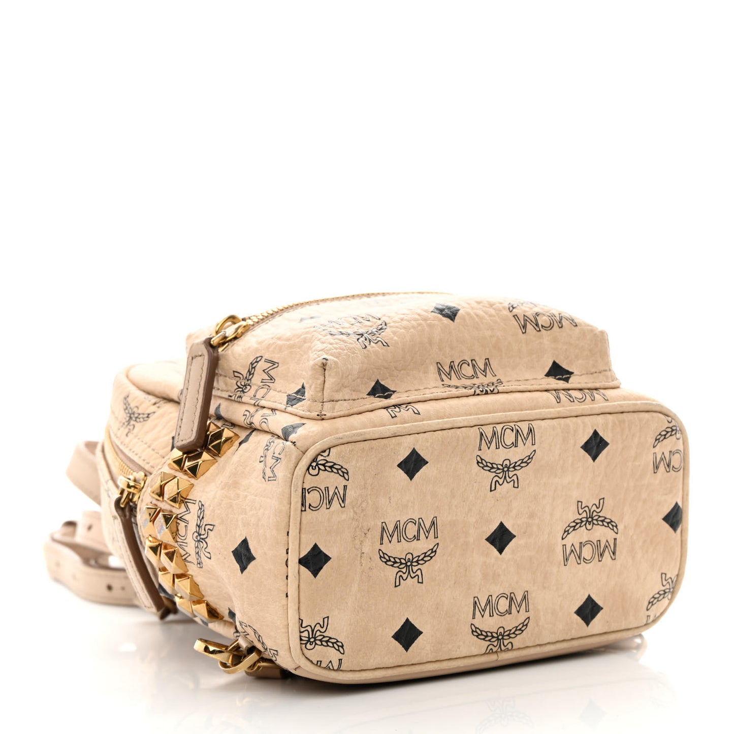 Visetos Side Stud X-Mini Stark Bebe Boo Backpack Beige
